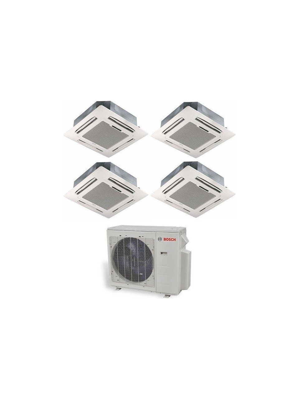 Bosch A++ 28000 BTU 1 Dış + 4 İç Ünite 9000 + 9000 + 9000 + 9000 BTU Multi Inverter Klima