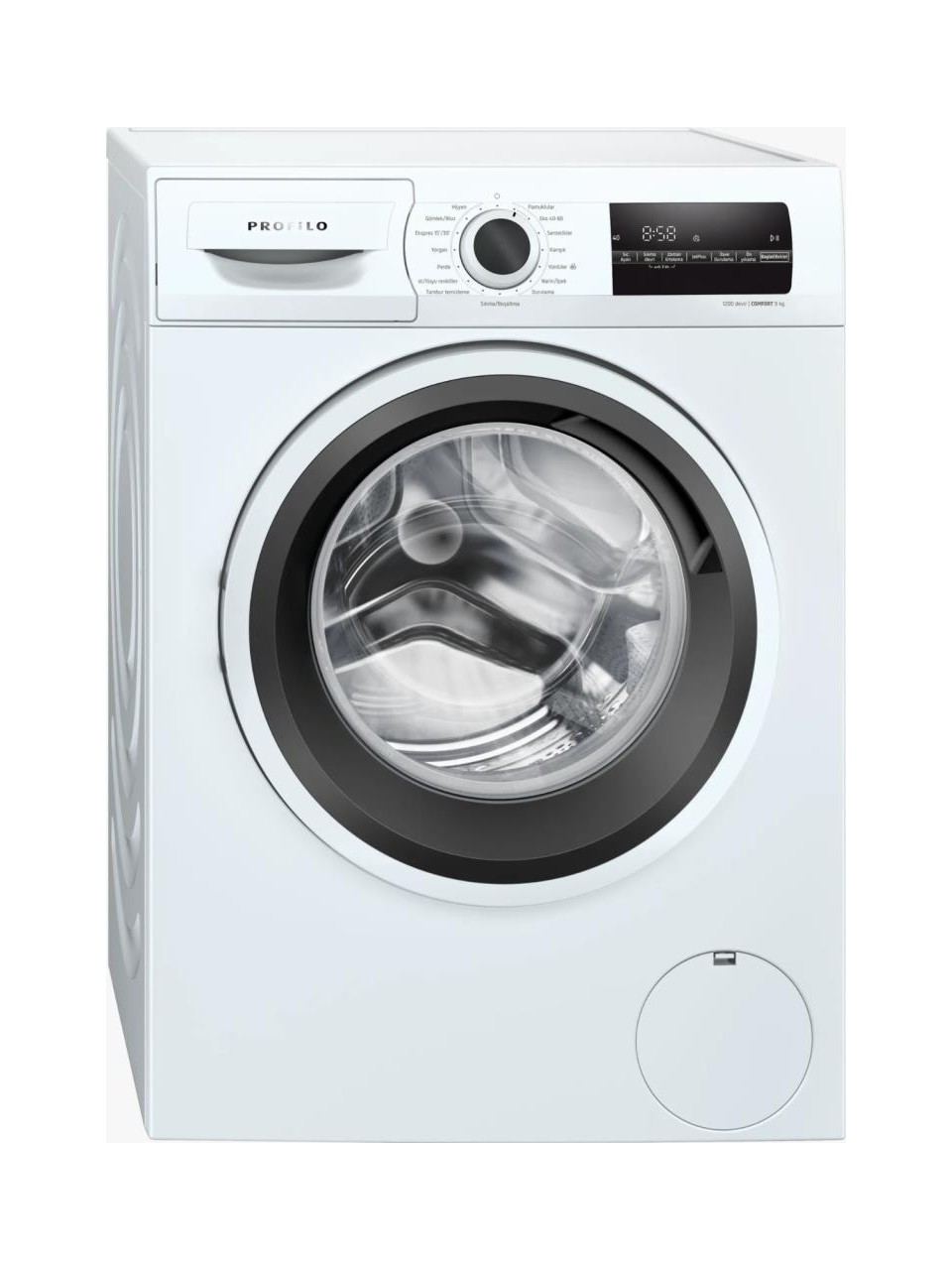 Profilo CMN12190TR A Enerji Sınıfı 9 Kg 1200 Devir Çamaşır Makinesi