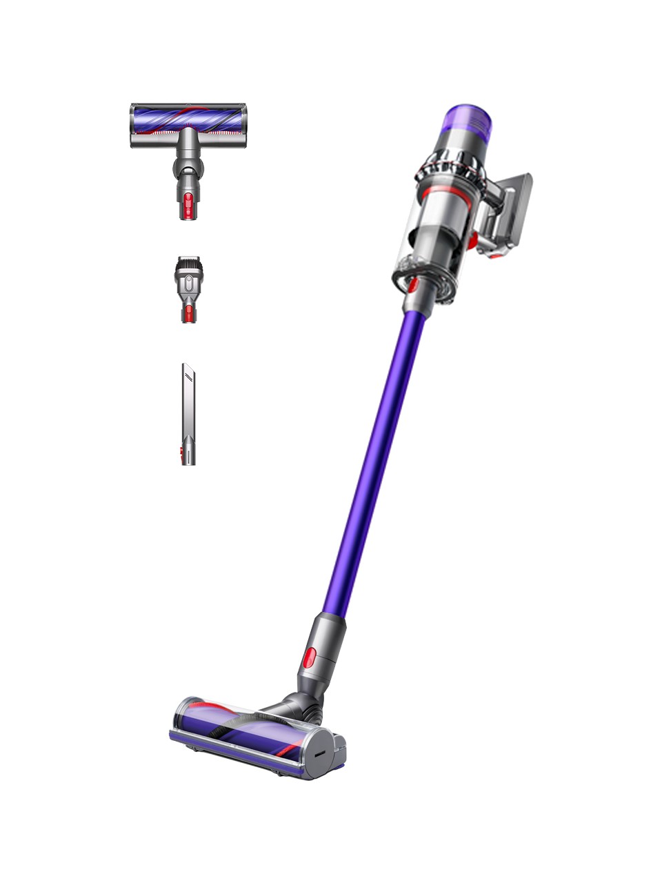 Dyson V11 Advanced Kablosuz Süpürge - Yüksek Emiş Gücü, LCD Ekran, 3 Güç Modu ve 0.7L Toz Haznesi