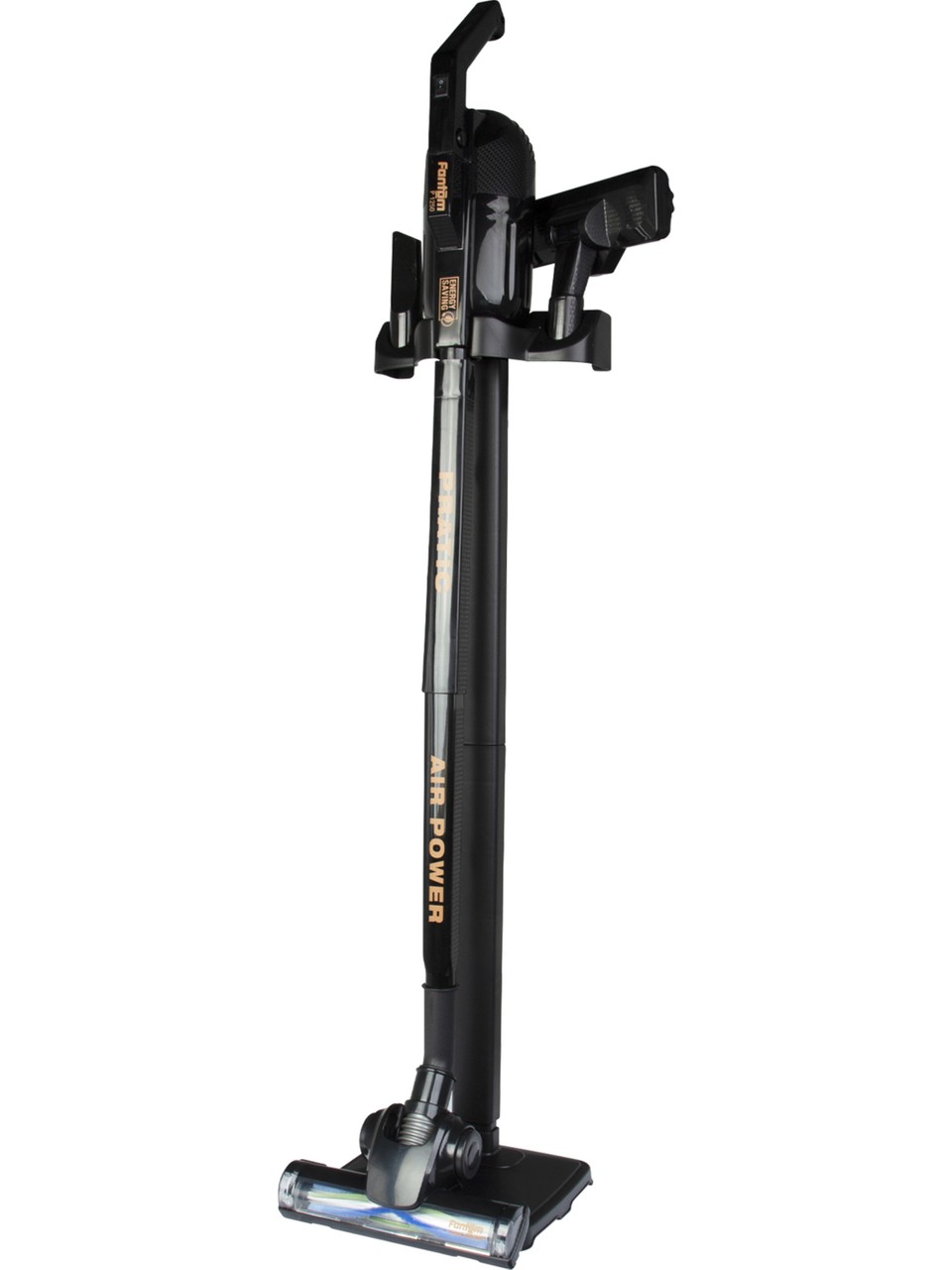 Fantom Pratic Aır Power P 1250 Siyah Torbasız Dönebilen Turbo Başlıklı Dikey Süpürge