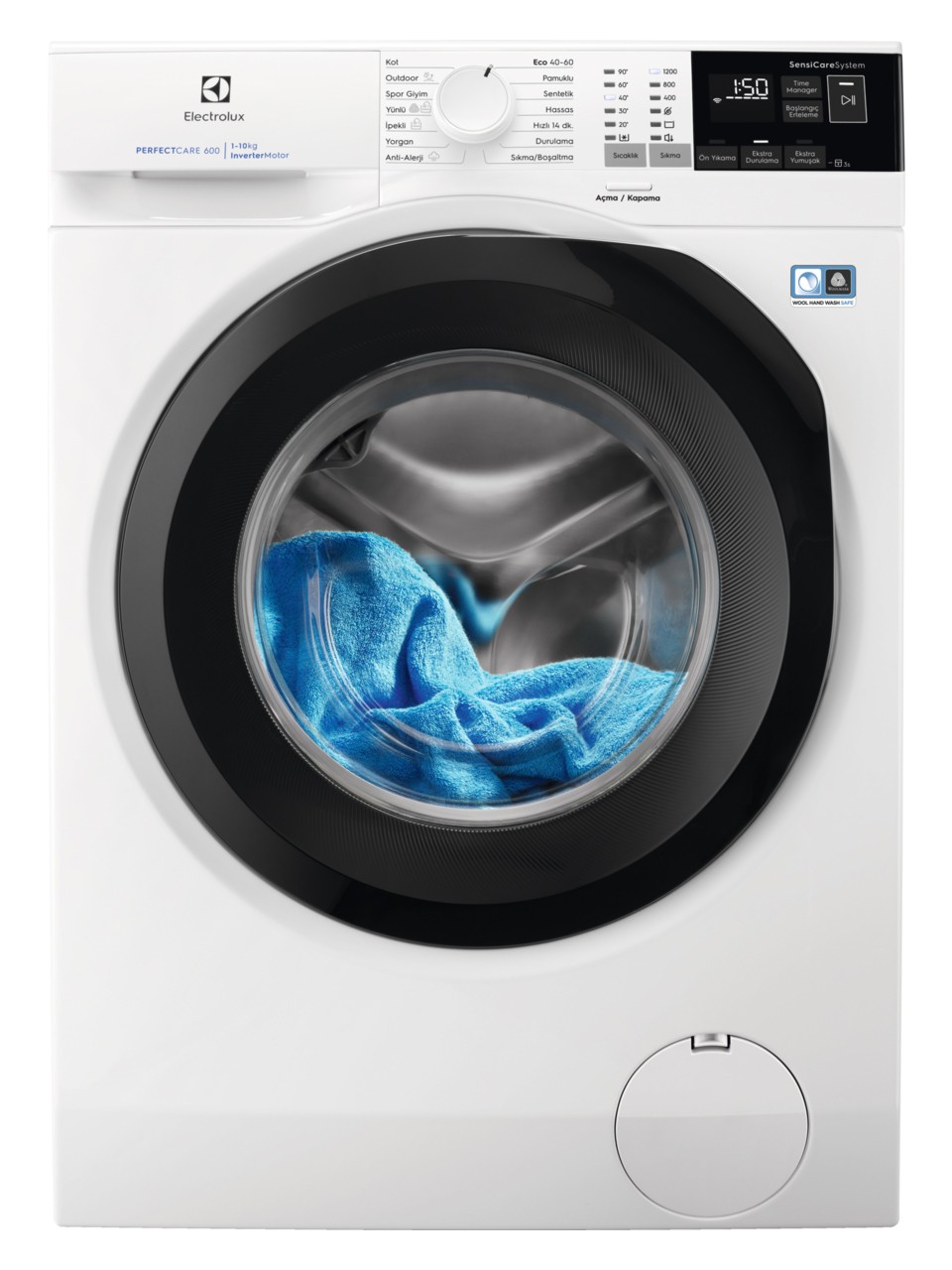 Electrolux EW6FN421BT C Enerji Sınıfı 10KG 1200 Devir Çamaşır Makinesi Beyaz