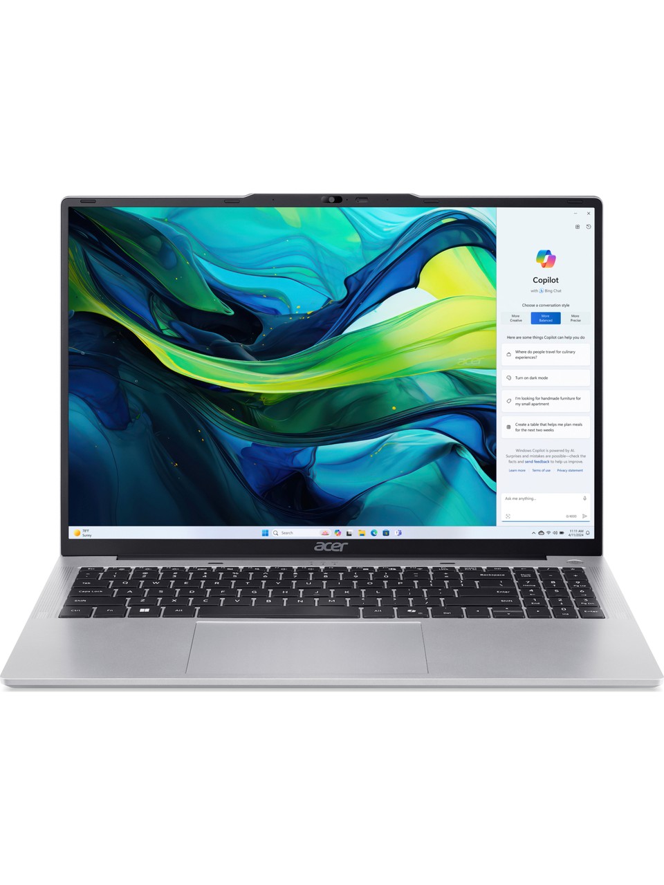Acer AL16-52P Intel Core i3 1305U 8GB 256GB SSD Freedos 16