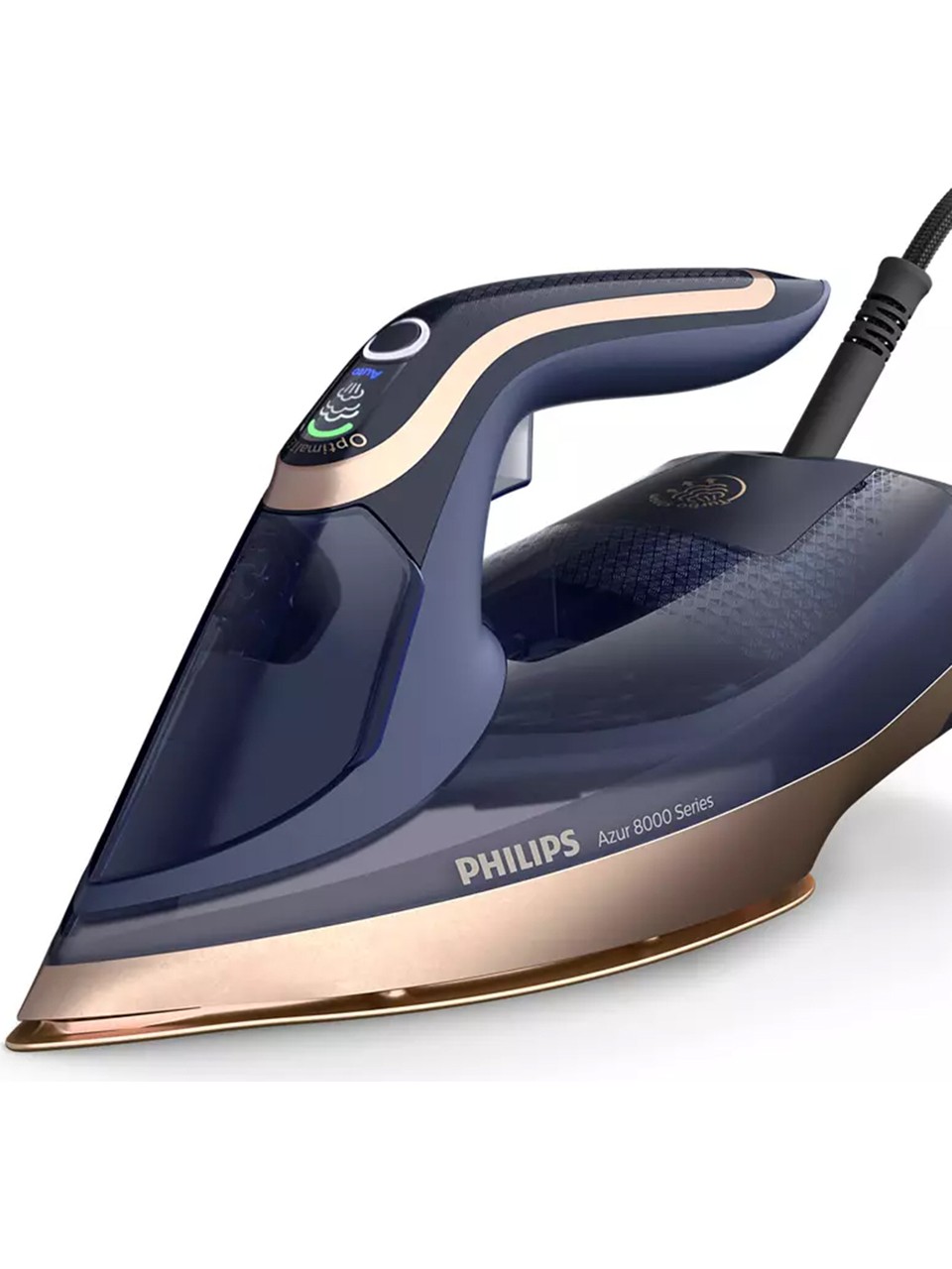 Philips DST805020 8000 Serisi Azur Buharlı Ütü, 3000 W, 260 g Turbo Şok Buhar, 85 gdk Sürekli Buhar, Sıfır Yanık Riski, 50 ml Su Haznesi