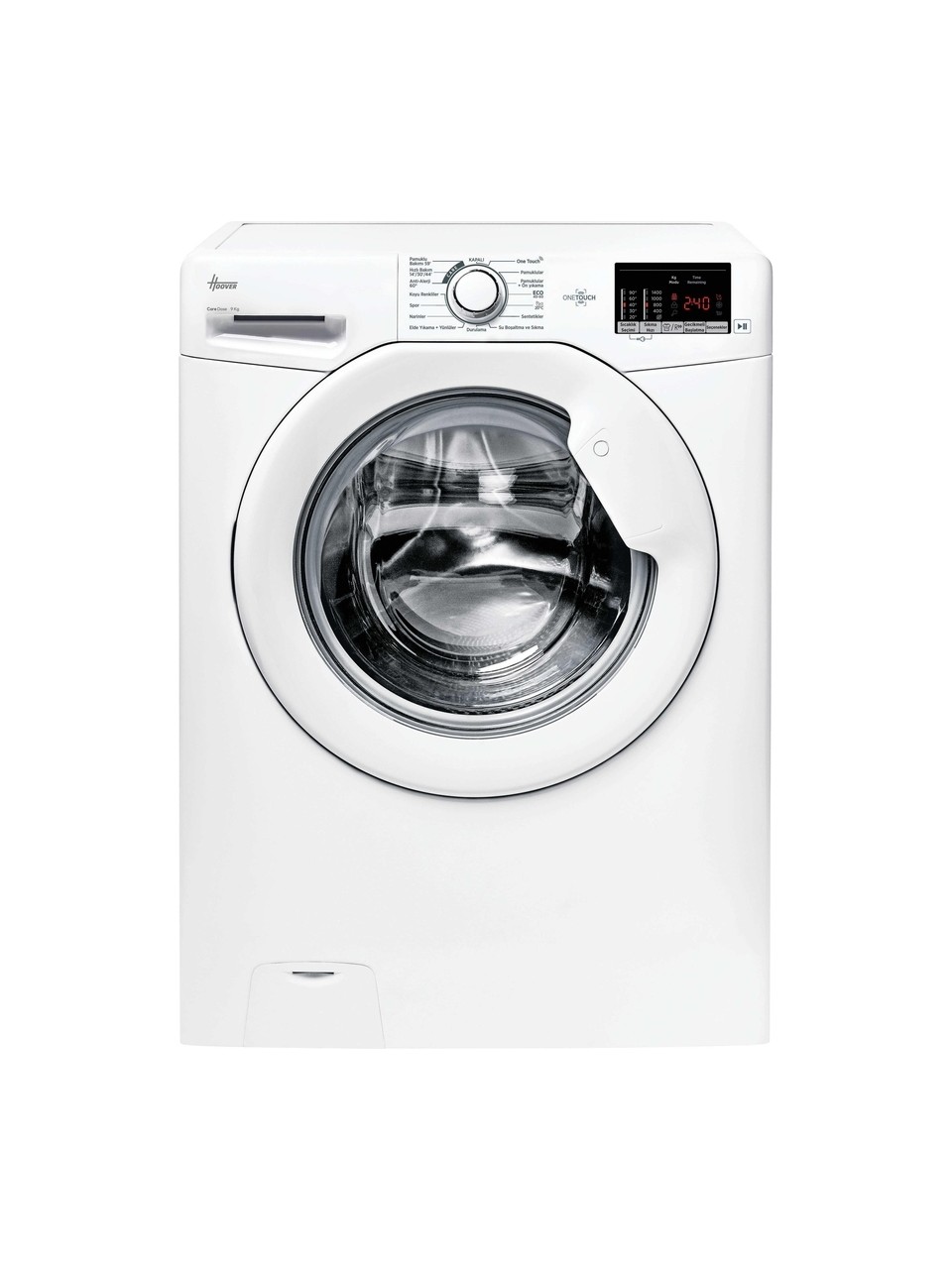 Hoover H3W 492DA4-S 9 kg Nfc Bağlantılı 1400 Devir Çamaşır Makinesi