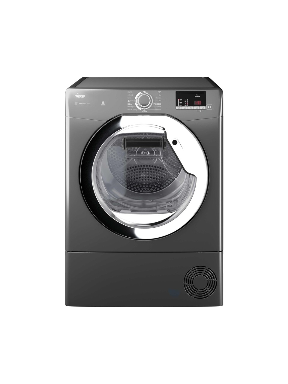 Hoover HLE H9A2DCER-17 9 kg Wi-Fi + Bluetooth Bağlantılı Isı Pompalı Kurutma Makinesi
